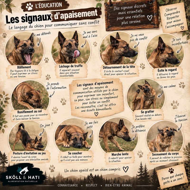 Les signaux d’apaisement chez le chien : apprendre à les reconnaître