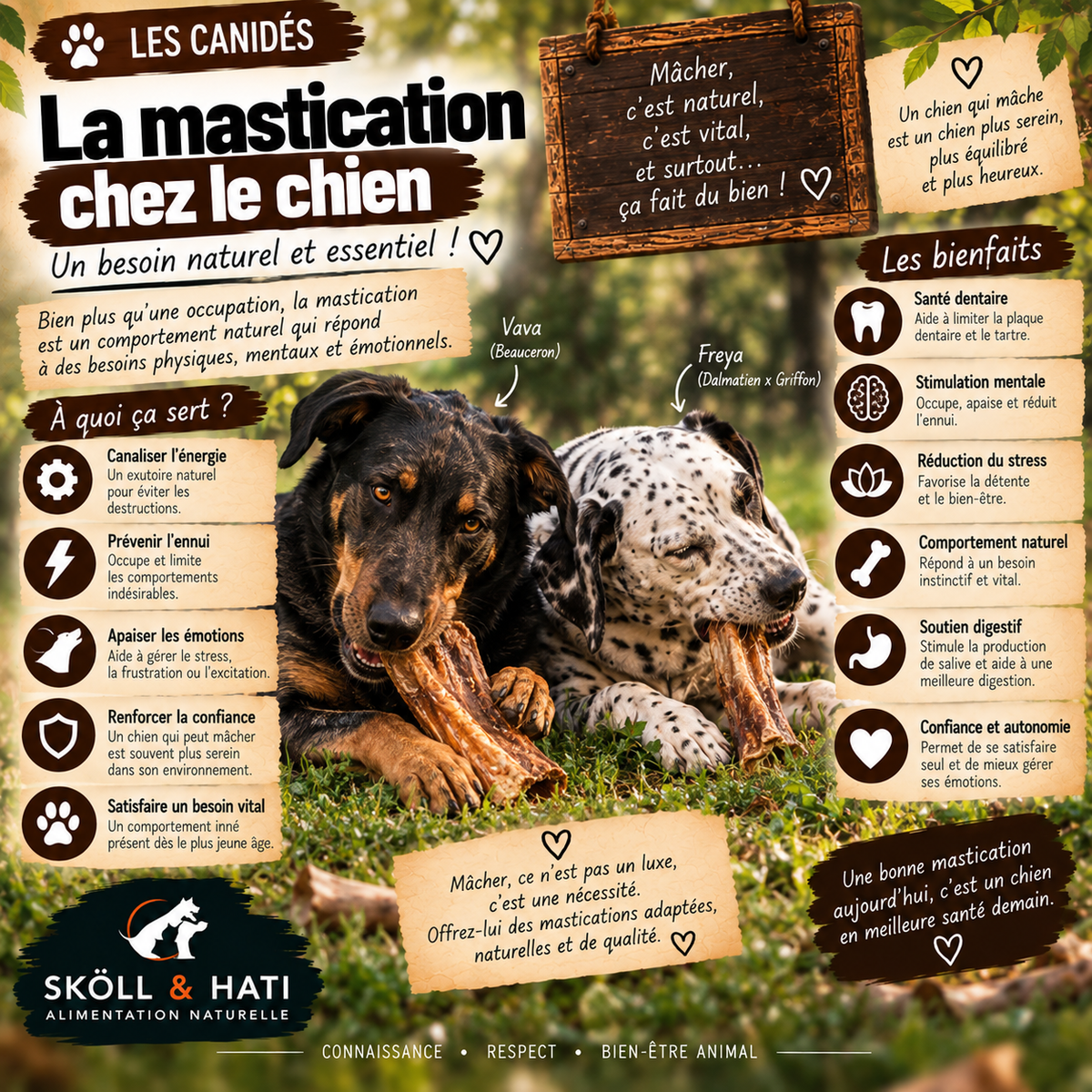 La mastication chez le chien : un besoin à ne pas sous-estimer