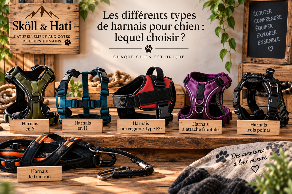 Les différents types de harnais pour chien : lequel choisir ?