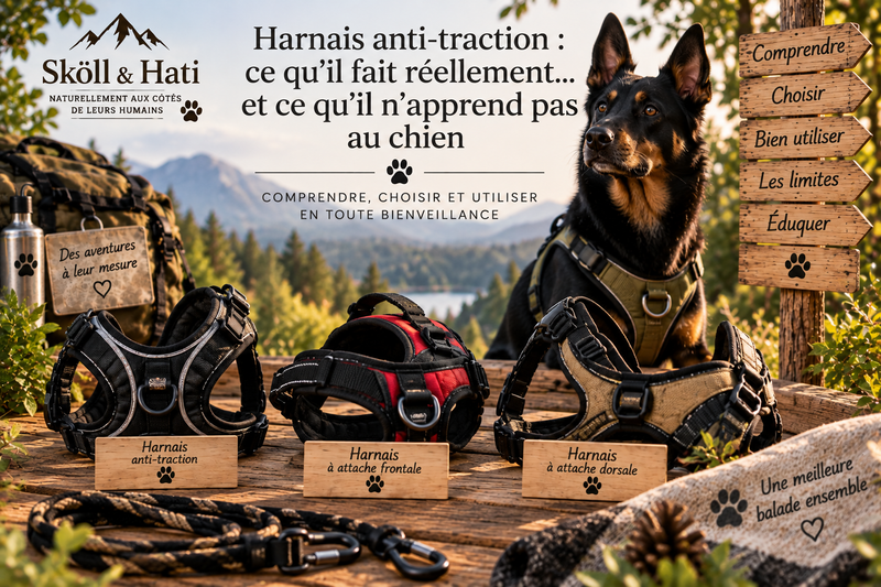 Harnais anti-traction : ce qu’il fait réellement… et ce qu’il n’apprend pas au chien